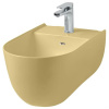 Artceram THE ONE Биде подвесное  52х35, с креплениями, с 1 отв под смеситель. цвет giallo zinco
