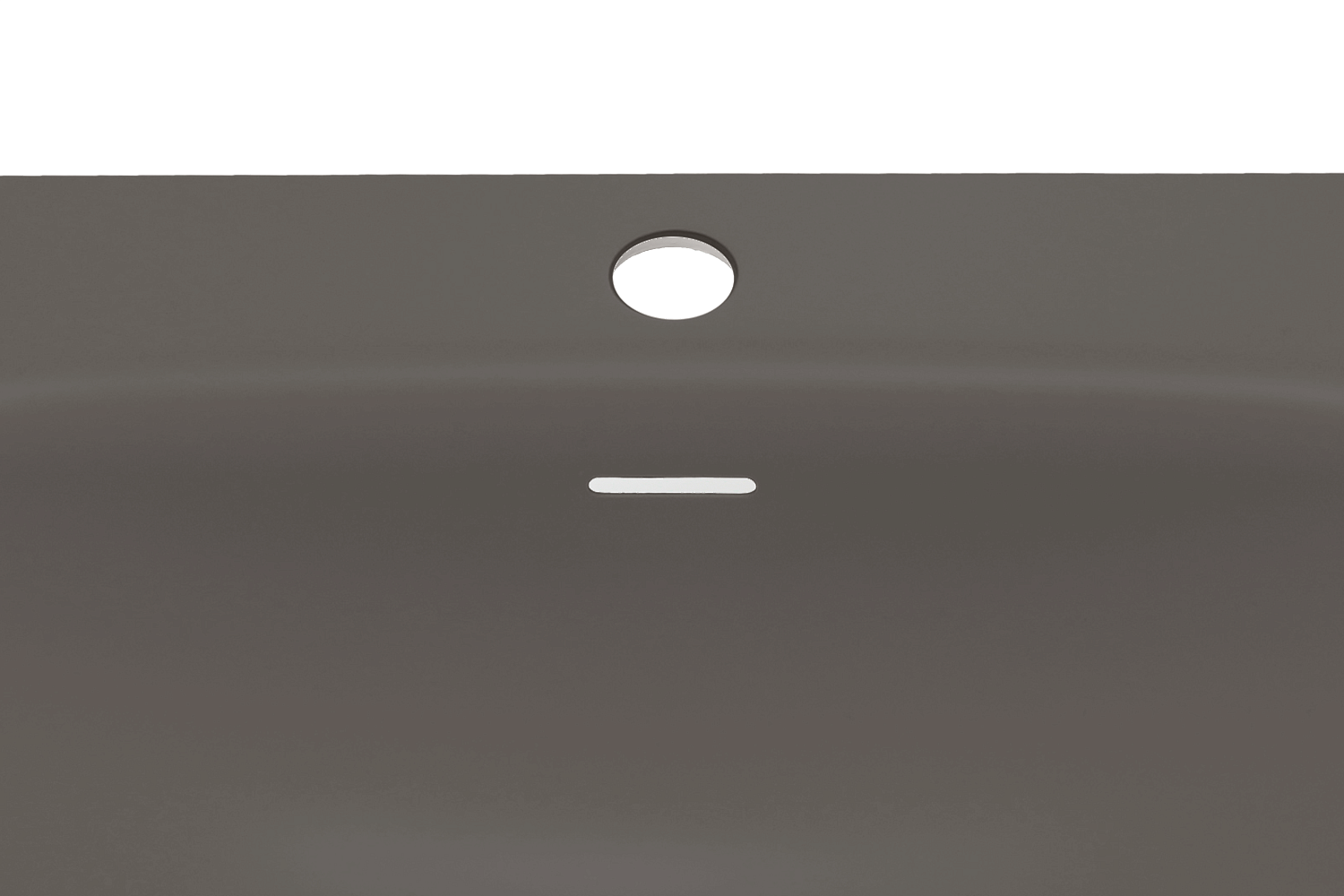 Раковина накладная алюминиевая M115B70 темный коричневый