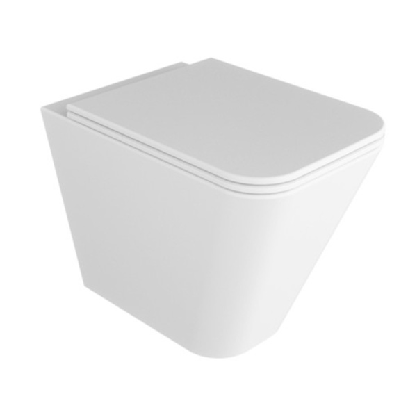 AZZURRA BUILD Сиденье быстросъемное для унитаза, цвет белый петли хром, микролифт 