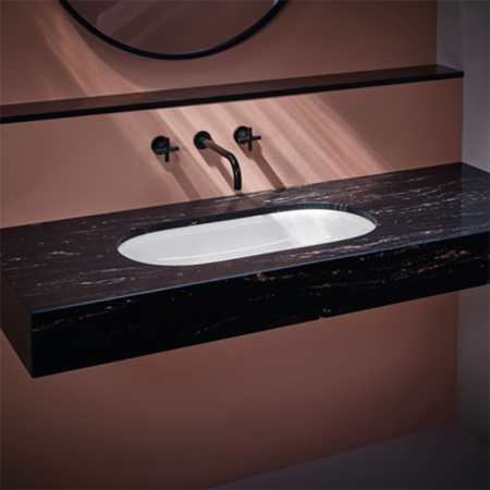 BETTE COMODO Раковина встраиваемая под столешницу  774х380х120 мм,  без отв под смес, BetteGlasur® Plus, цвет белый 