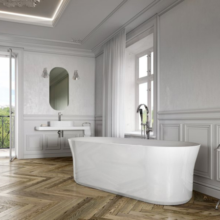 RAVAK Ypsilon Ванна отдельностоящая YPSILON 1800x800 белая (слив-перелив - хром) (цена по АКЦИИ с нашего склада) 