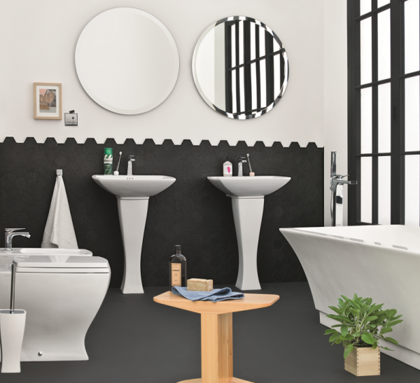 Artceram JAZZ раковина с 1 отв. под смеситель 60х48см, цвет белый 