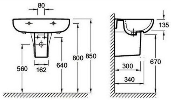 E4723-00/18566W-00/ полупьедестал ODEON UP (бел) 