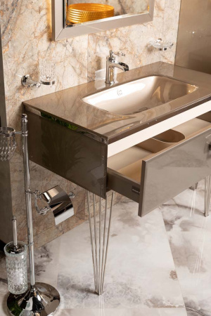 Ножки LUCIDO высокие хром пара 