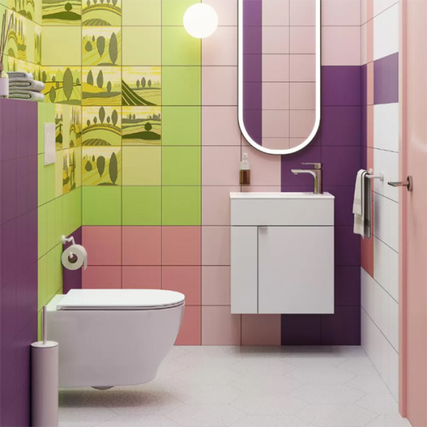 Kerama Marazzi Унитаз Modula подвесной безободковый с крепежом, белый глянцевый (СПЕЦЦЕНА) (подходит ТОЛЬКО PLMR.seat.02\WHT) 