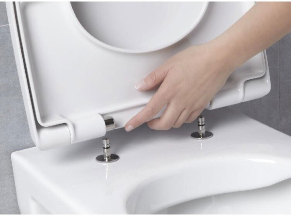 8322K-00 сиденье для унитаза ODEON UP ультратонкое, микролифт (белый) 