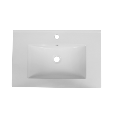 Раковина накладная Oliveeka, белая, NS70 