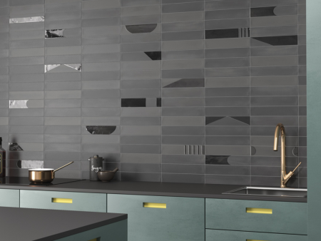  30174 WADI DECOR Noir 6x30 см 