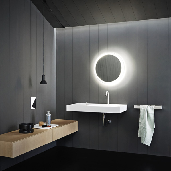 Agape Solid Зеркало Ø605x120 мм., с подсветкой 