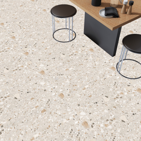  Terazzo Crema Carving 60x120 