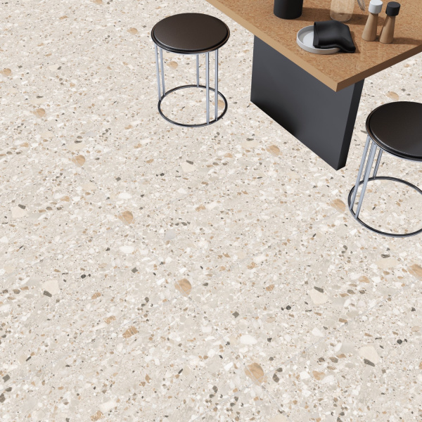  Terazzo Crema Carving 60x120 