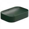 Раковина накладная 60x42 см GSG Ceramic Design Easy EALAVTP60036, Smeraldo Matt