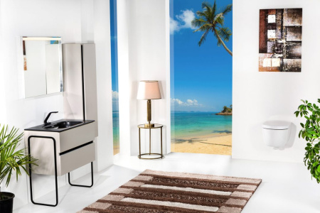 Пенал Vallessi 120*35*28,5cm  Кашемир мат 