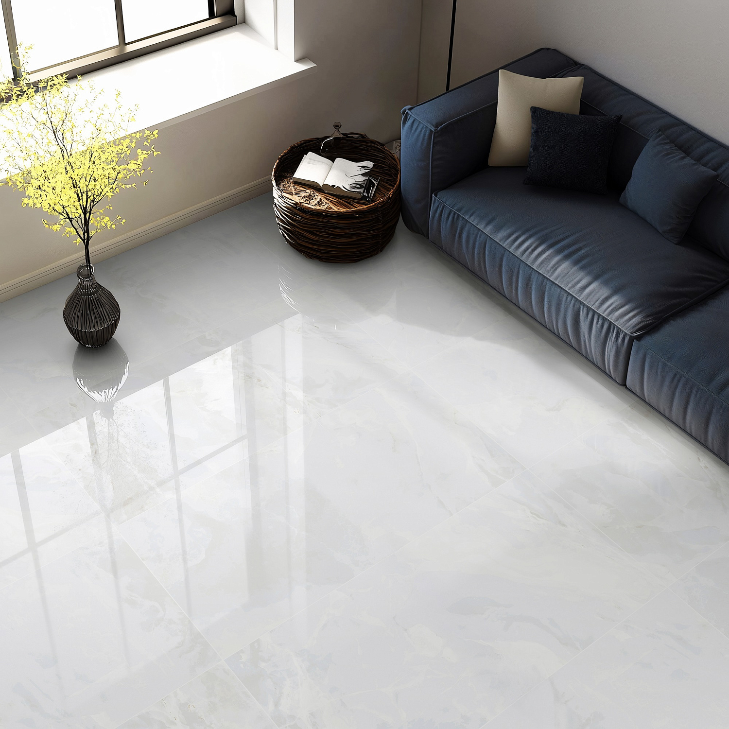  Морнинг Фог Кристалл радужный блеск 60x120 (1,44)