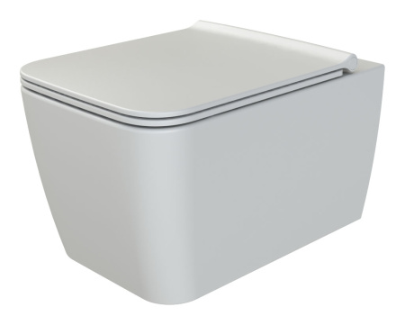 Zen подвесной унитаз матовый белый 