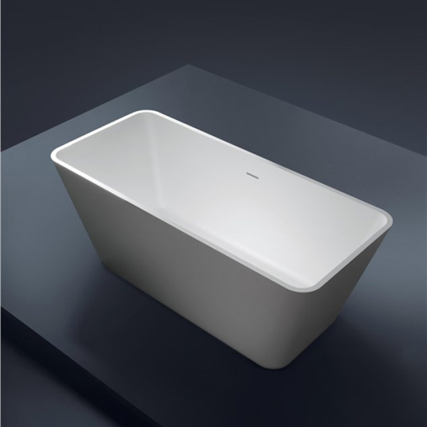 Gruppo Treesse Viva Ванна отдельностоящая овальная 165х70х60 см из искусственного камня, цвет белый 