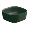 Раковина накладная 42 см GSG Ceramic Design Hit! HILAVQU42036, Smeraldo Matt