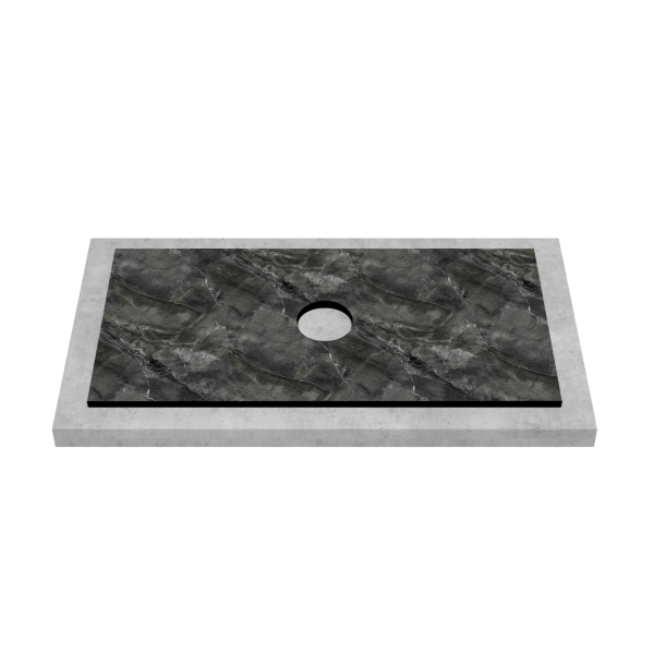 Тумба со столешницей Севилья, Фисташковый / Столешница компакт-плита, Куритиба 