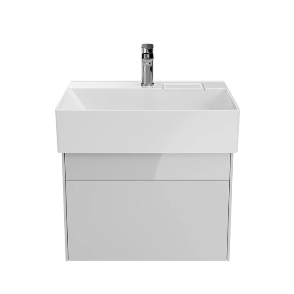 Kerama Marazzi Тумба LOGICA подвесная 2 ящика 60 см, белоснежный 