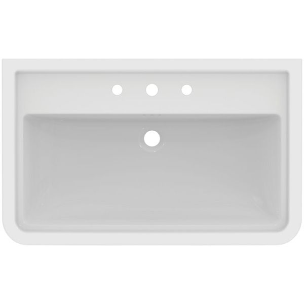 Ideal Standard Calla Раковина подвесная 86.5х54см, с 3 отв, цвет: белый 