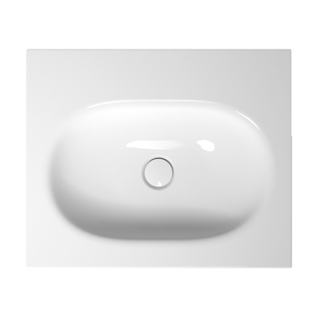 BETTE COMODO Раковина встраиваемая на столешницу  600×495×120 мм,  с 1 отв под смес, с крепл. в компл.цвет белый (СПЕЦЦЕНА со склада) 