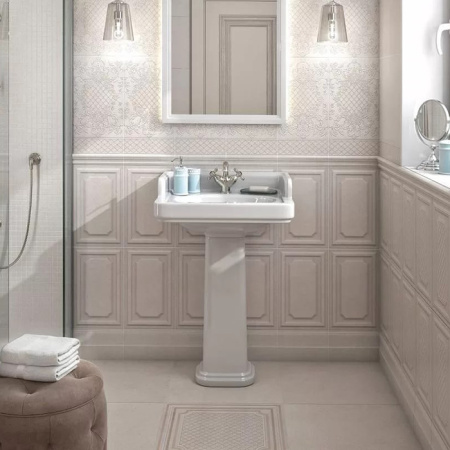 Kerama Marazzi Раковина POMPEI подвесная/мебельная 60*50*26,5см, с 1 отв. под смеситель, с переливом, цвет белый глянцевый 