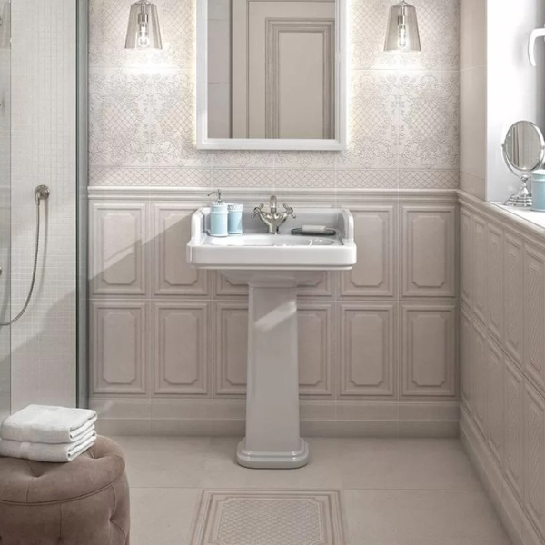 Kerama Marazzi Раковина POMPEI подвесная/мебельная 60*50*26,5см, с 1 отв. под смеситель, с переливом, цвет белый глянцевый 