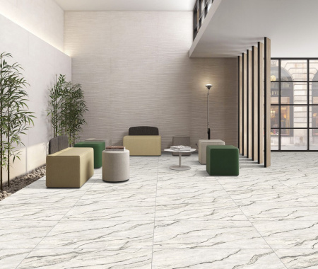 Керамогранит Realistik Duster Bianco Matt Carving 60x120 