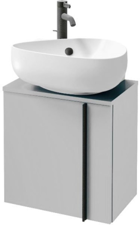 EB3045G-N18 тумба под раковину NOUVELLE VAGUE левая (белый глянец) 