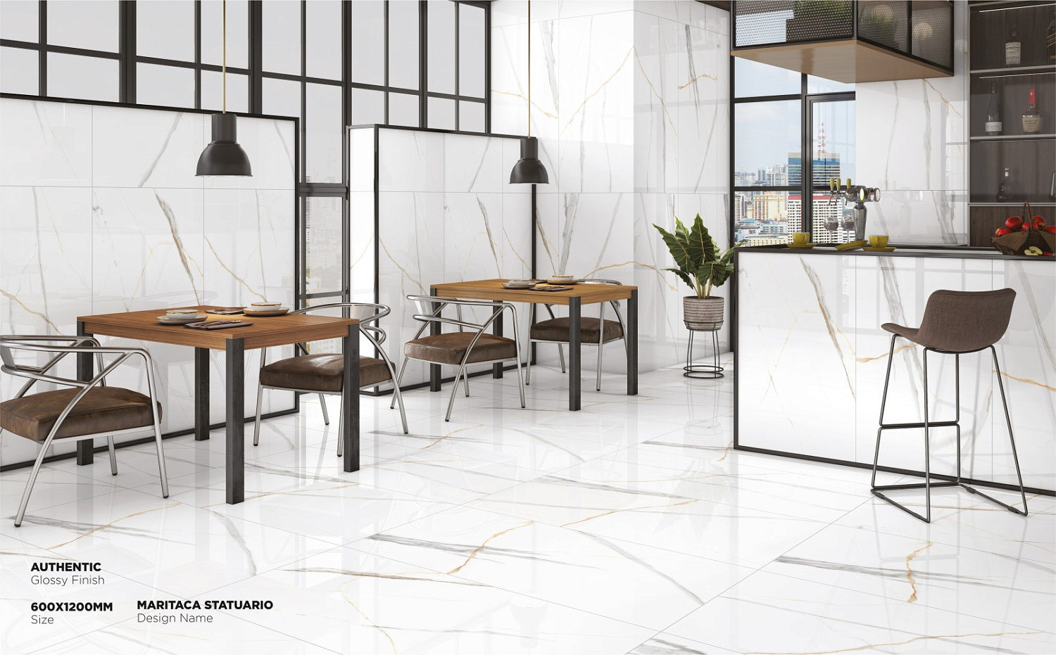 Керамогранит Realistik Maritaca Statuario Carving 60x120