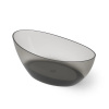 DEA DESIGN Elegant Ванна отдельностоящая 160x80xh55 см, материал: Glasstech прозрачная смола, цвет: Smoky Black R4