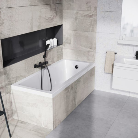 RAVAK Ванна 10° акриловая прямоугольная 170х75 белая 