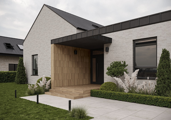  фасадная  Карризо Вуд Полоска Микс структурная 40x6,6 (0,79) 