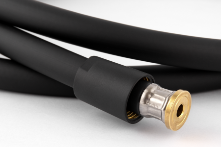 Шланг для душа ПВХ 150 см Remer 332CN2G150NO, черный матовый 