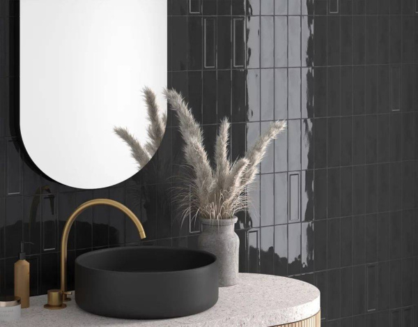  Island  Frame Black 6.5x20 глазурованный глянцевый 