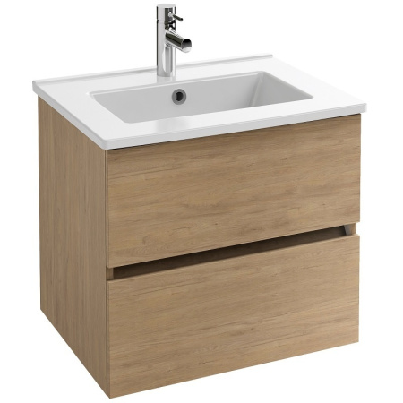 EB2381-E75 Tolbiac Тумба под раковину 60см, 2 ящика,  цвет Дуб Давос натуральный 
