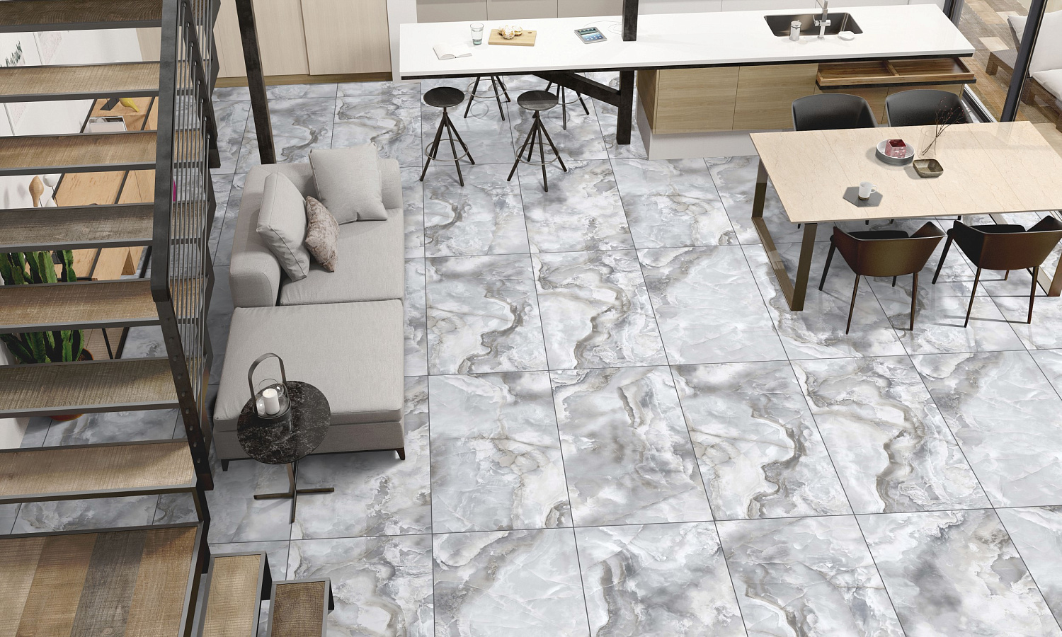  Sweet Onyx Blanco Carving 60x120