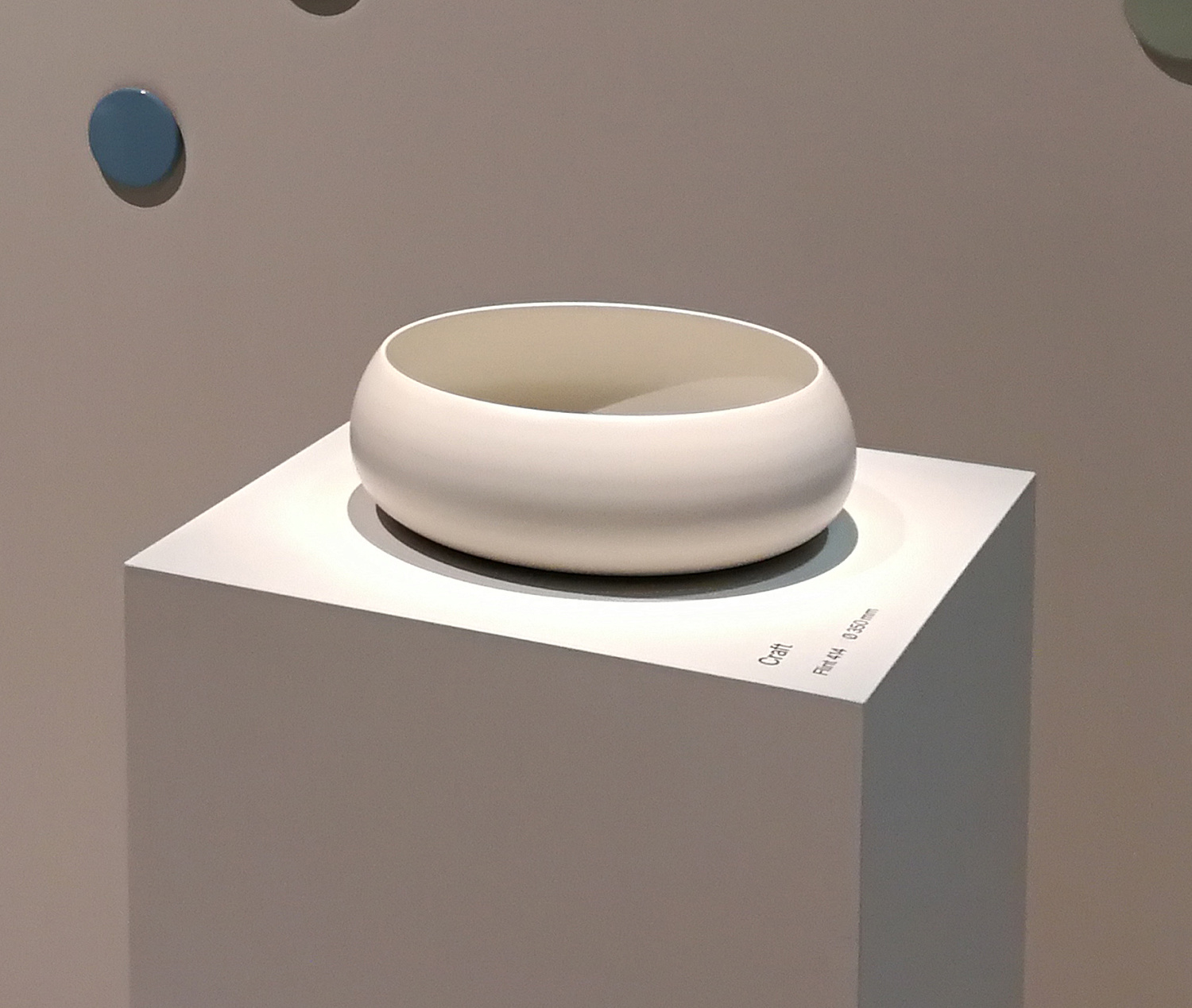 BETTECraft  Раковина-чаша на столешницу круглая , 35х35х12 cм, без отв. под смеситель и перелива, цвет флинт 414