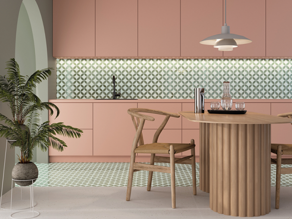  37798 MAYARI GREEN PETALS LT 22,3х22,3 см 