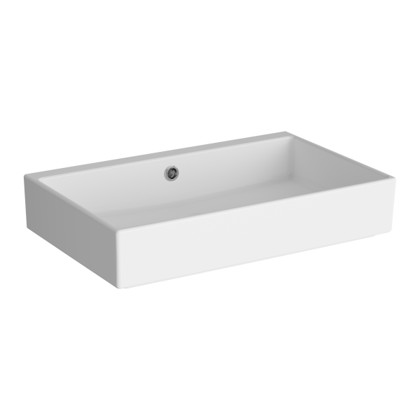 Прямоугольная раковина-чаша ArchiPlan, 60 см, цвет белый 