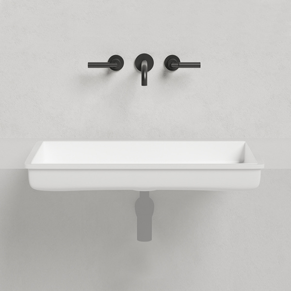 Salini MAREA 10 Раковина 747х400х130мм, мат-л: S-Sense глянец, белый. 