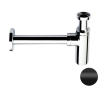 Сифон 1”1/4 Remer 958LNO, черный матовый