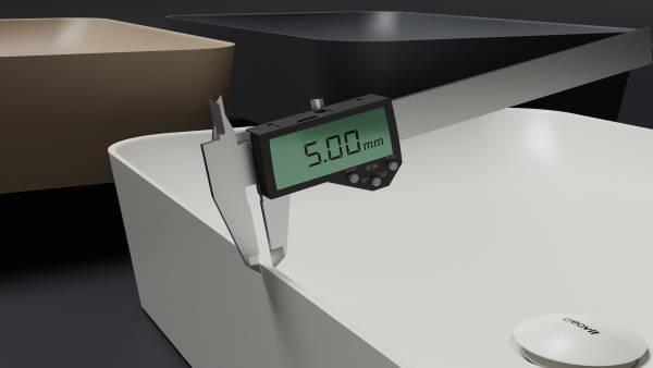 CREAVIT Раковина мебельная накладная (40*60 см) UL060.00000 