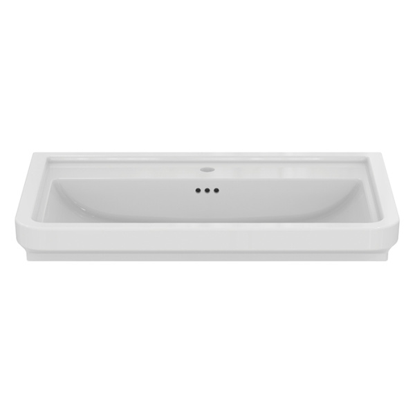 Ideal Standard Calla Раковина 865х540xh175 мм, подвесная, с 1м отв. под смес. и переливом, с крепежом цвет: белый глянец 