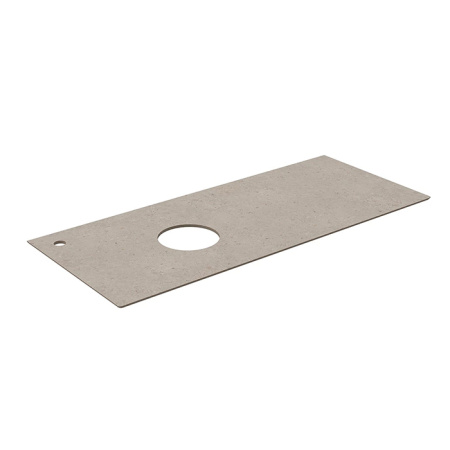 Kerama Marazzi MAGICA Столешница из керамогранита для накладных раковин Риккарди 120 см, бежевый матовый 