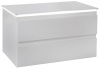 EB2083-J51 Тумба со столешницей и с подсветкой для накладной раковины, 80 см, цвет матовый белый