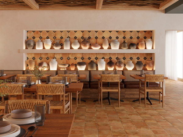  41563 FS NONNA BLACK DECOR LT 45,2х45,2x0,95 см 