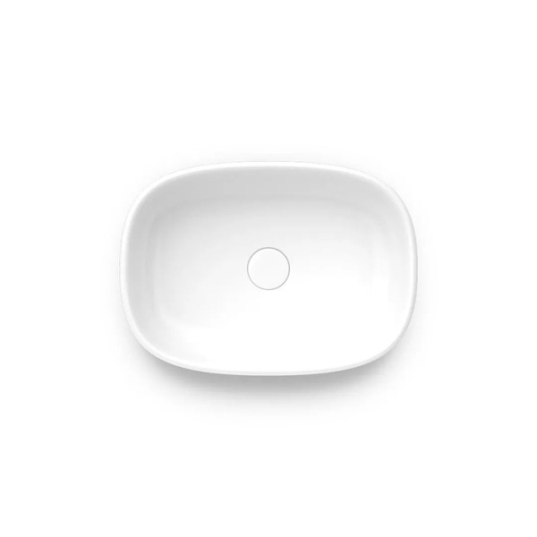 Kerama Marazzi Раковина CIRCO накладная 50*36*13,5см, без отв. под смеситель, без перелива, цвет белый глянцевый 