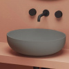 Artceram JOLIE Раковина настольная/для пьедестала Ø 50 см, цвет grey olive