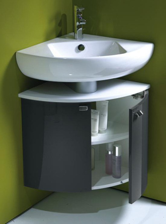 E4710-00 раковина ODEON UP углов1 отв. /50х50/ (бел) 